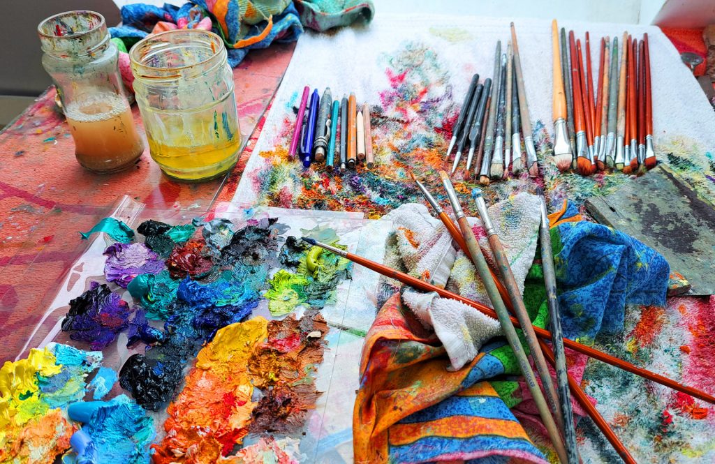 Frank Nitsche Atelier 2025 - Foto Christina Schubert