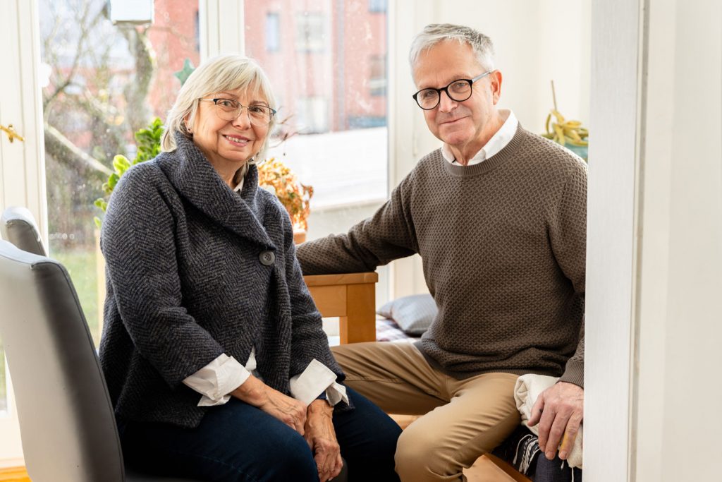 Frank Nitsche und seine Frau Dietlind - Foto Christina Schubert