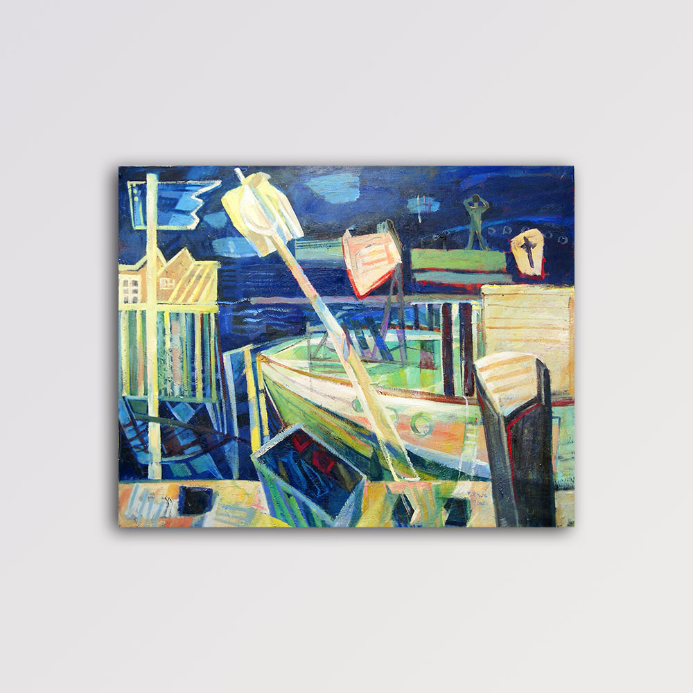 Frank Nitsche Werkserie Ansichten von Innen - Hafen 2022