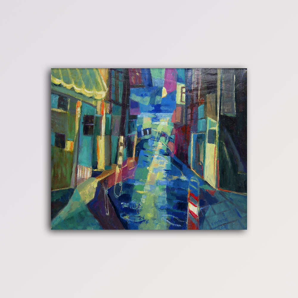 Frank Nitsche Werkserie Ansichten von Innen - Kanal in Venedig 2025