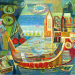 Frank Nitsche Werkserie Kinderland - Barke 2025