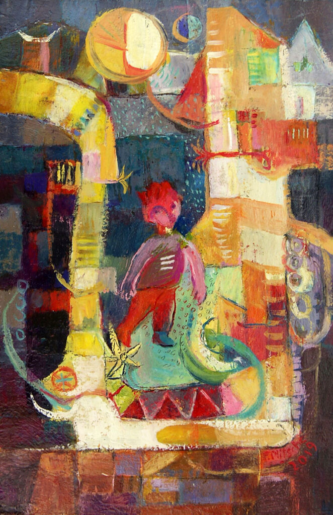 Frank Nitsche Werkserie Kinderland - Baumeister 2020