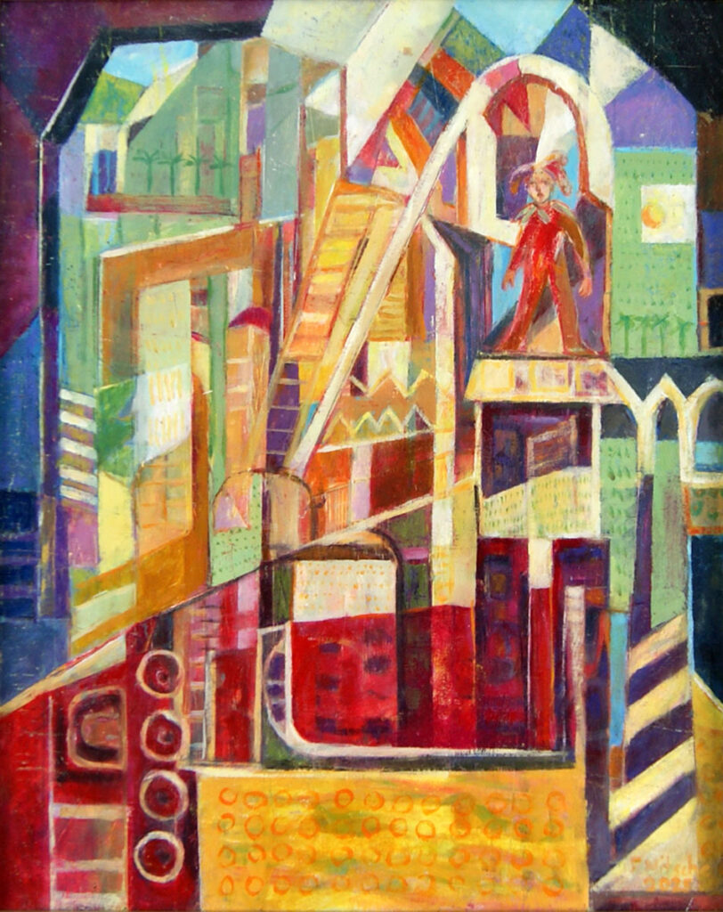 Frank Nitsche Werkserie Kinderland - Haus des Narren 2025