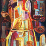 Frank Nitsche Werkserie Kinderland - Hohe Stadt 2022