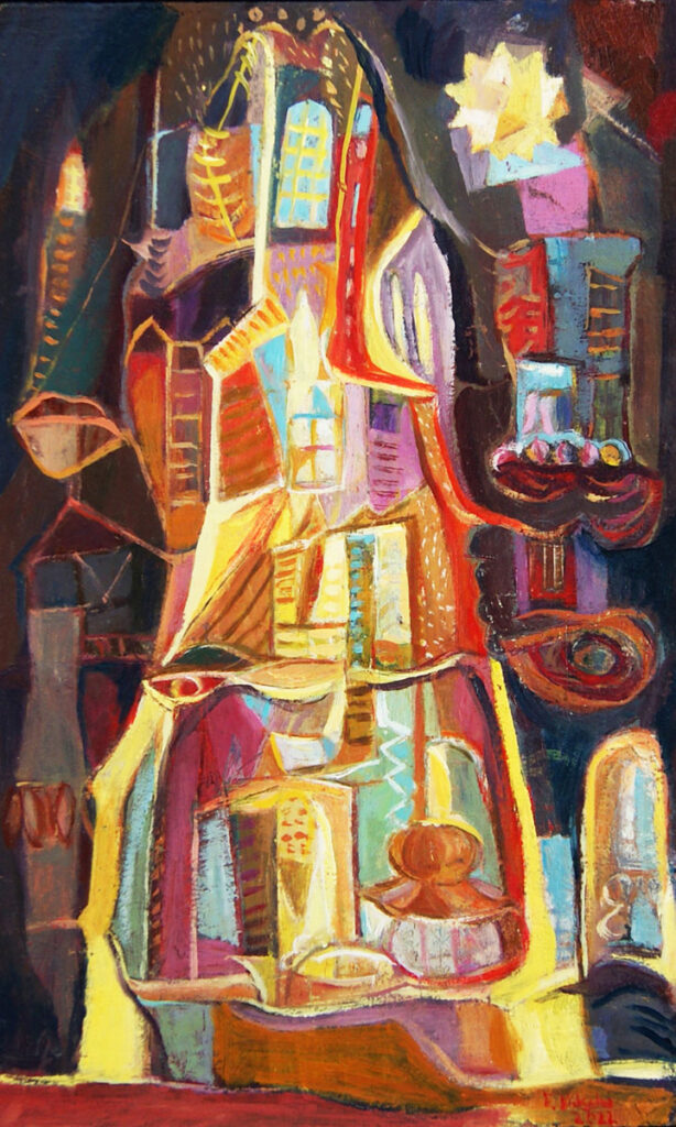 Frank Nitsche Werkserie Kinderland - Hohe Stadt 2022