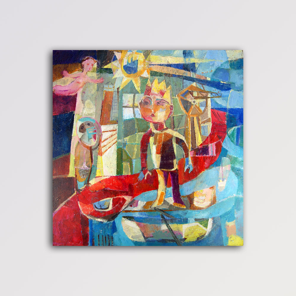 Frank Nitsche Werkserien Kinderland - Rotes Ufer 2025