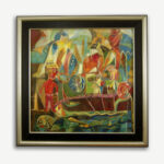 Frank Nitsche Werkserie Kinderland - Rufer im Hafen 2024