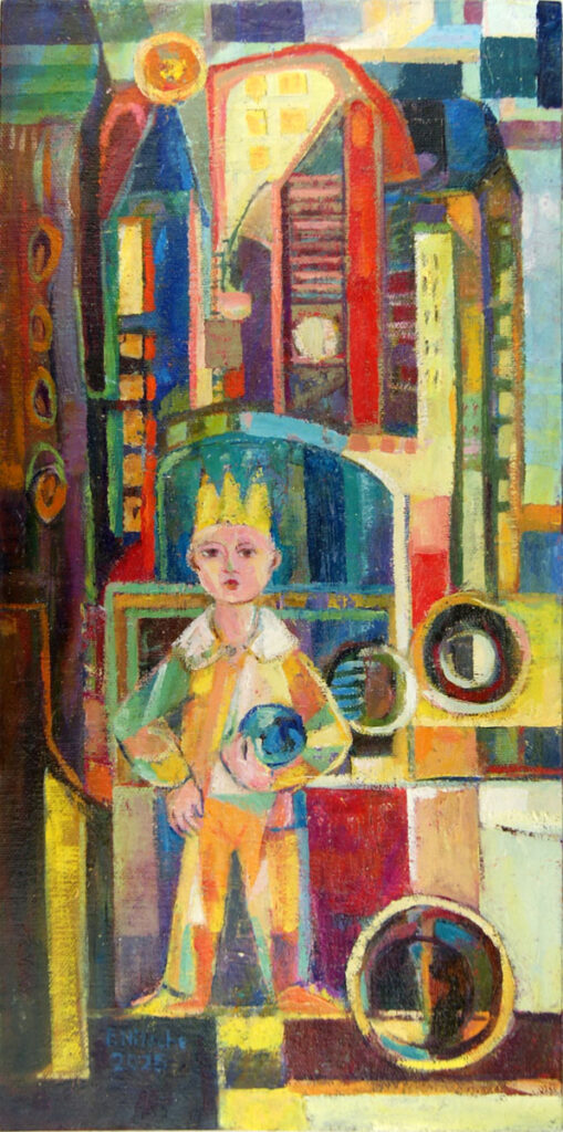 Frank Nitsche Werkserie Kinderland - Spieler 2025