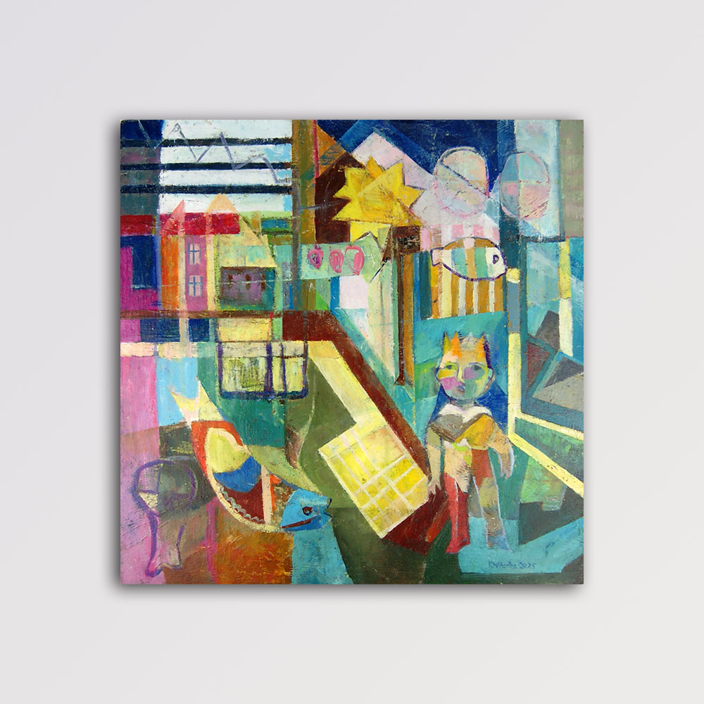 Frank Nitsche Werkserie Kinderland - Spielplatz 2025