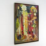 werkserie-kinderland_stadt-mit-hellem-stern-by-frank-nitsche_gerahmt-seitlich