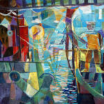 Frank Nitsche Werkserie Narr und König - Ankunft im Hafen 2025