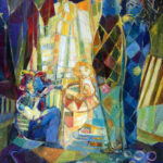 Frank Nitsche Werkserie Narr und König - Drei Narren im Zirkus 2025