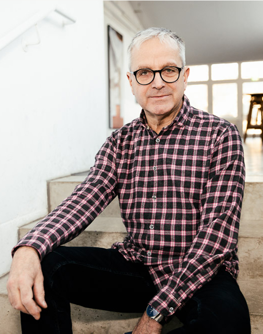 Frank Nitsche in der Kreativwerkstatt Aschersleben