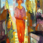 Frank Nitsche Werkserie Ansichten von Innen - Begegnung im Dorf