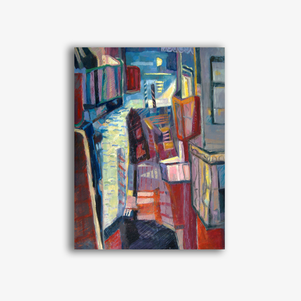 Frank Nitsche Werkserie Ansichten von Innen - Venezianische Balkone