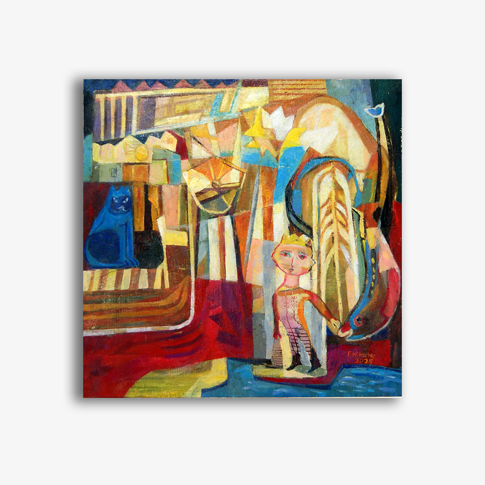 Frank Nitsche Werkserie Kinderland "Ausblick"