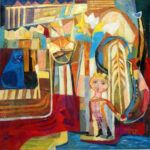 Frank Nitsche Werkserie Kinderland "Ausblick"