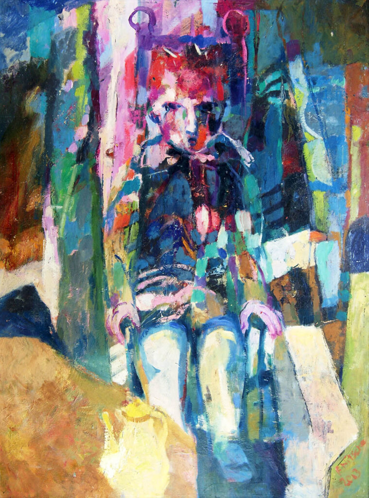 Frank Nitsche Werkserie Narr und König - Kleiner König