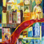 Frank Nitsche Werkserie Narr und König - Roter Weg