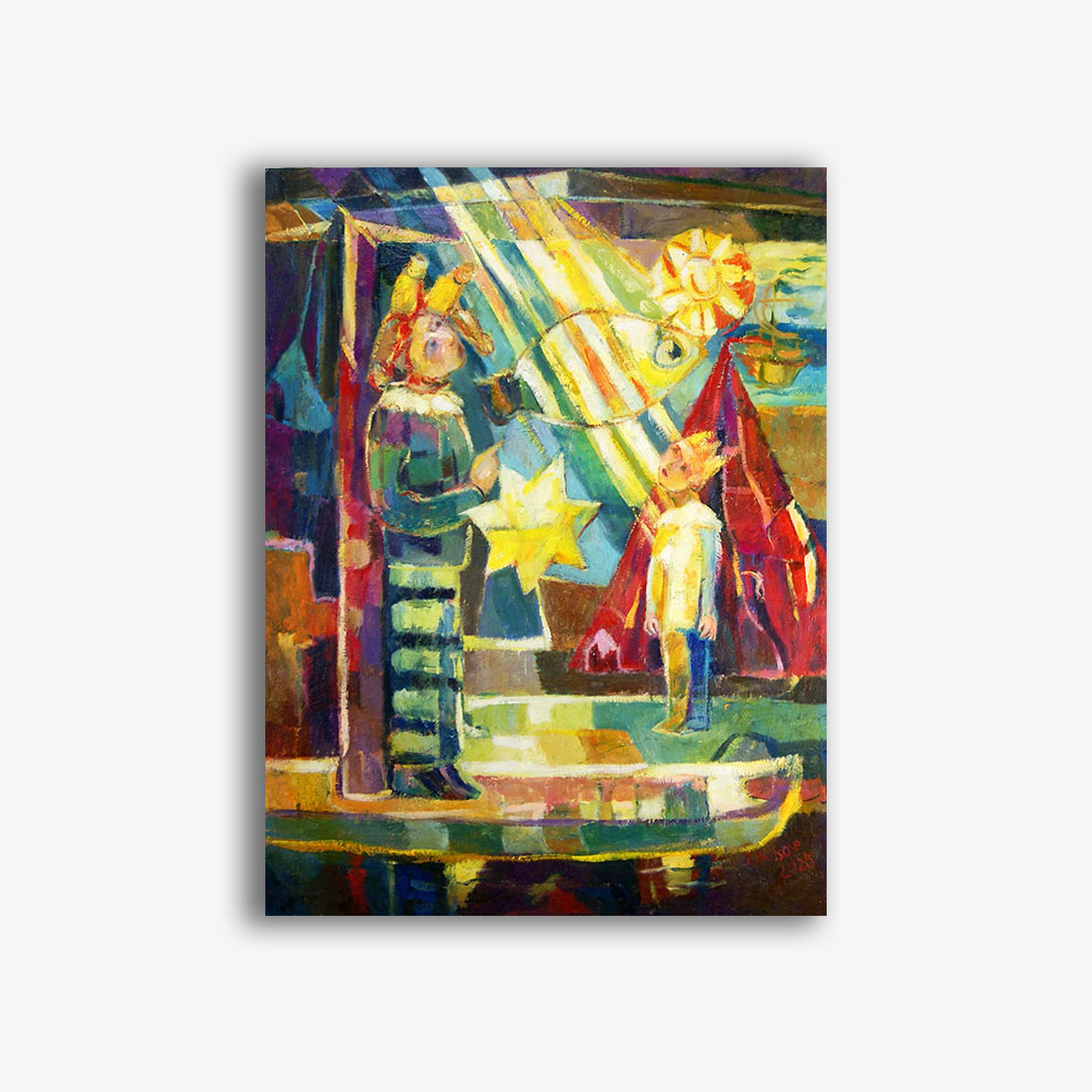 Frank Nitsche Werkserie Narr und König - Unterweisung